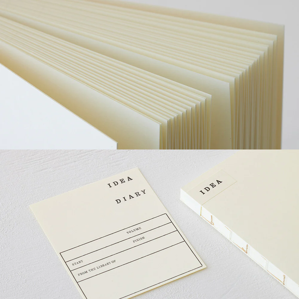 Midori MD Thick Notebook - Plain - A5 Square - Image 7