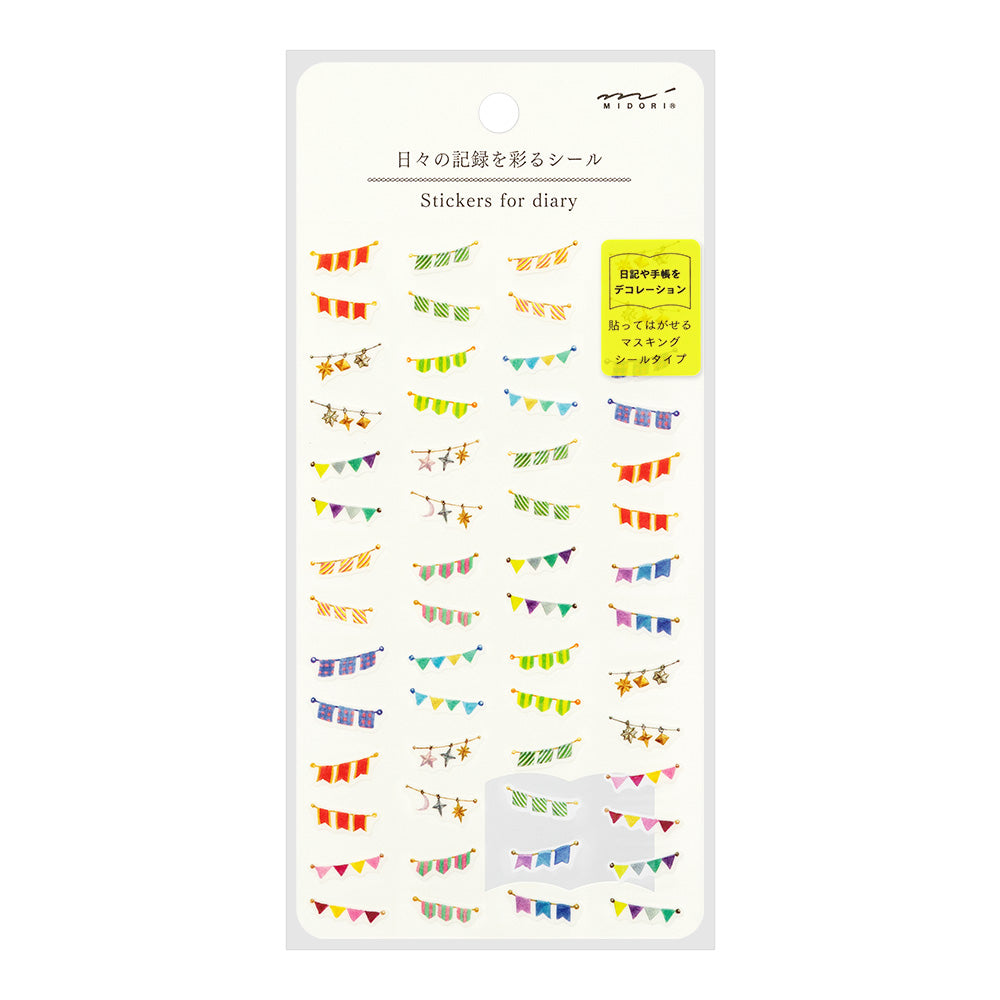 Midori Stickers - Daily Records Garland - Image 2