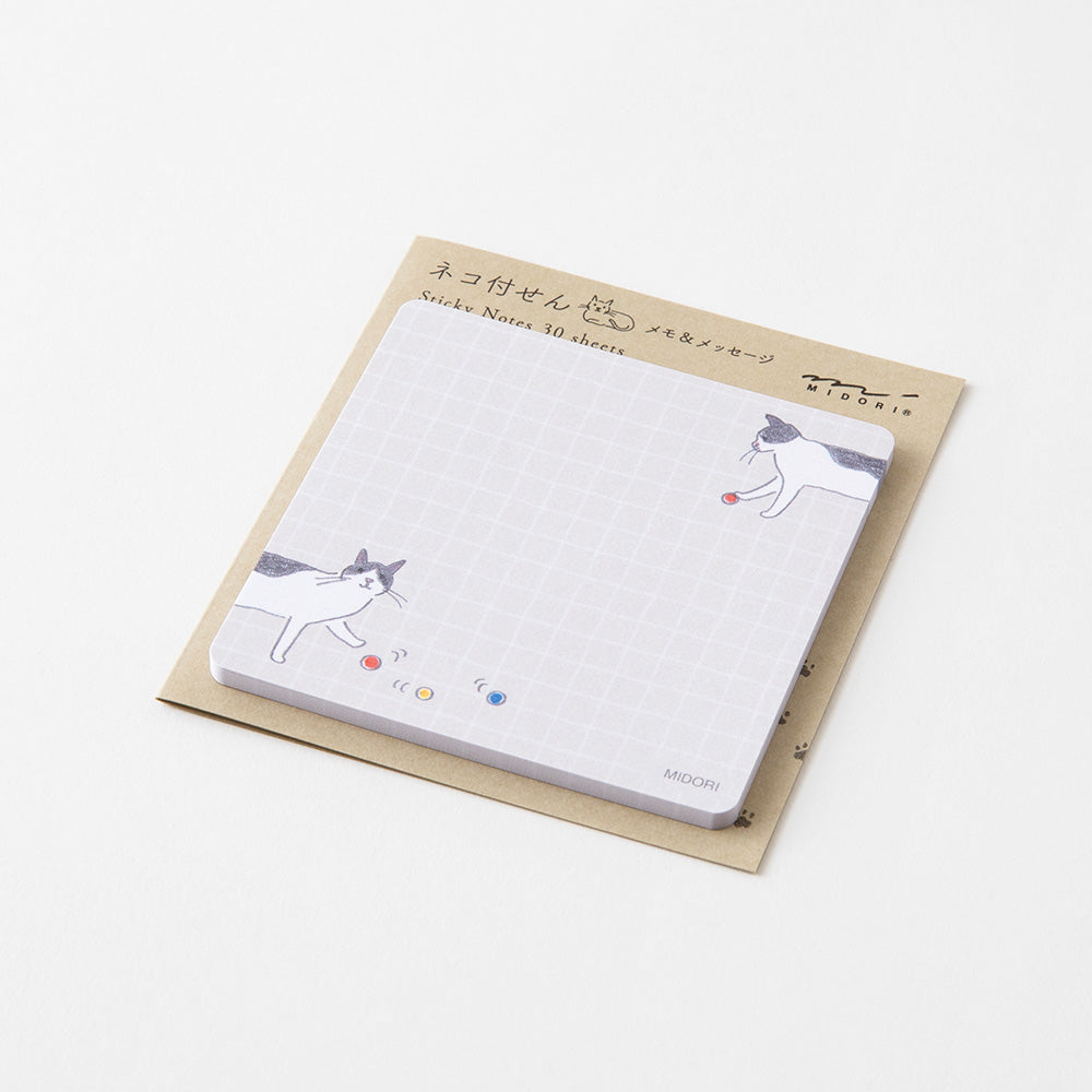 Midori Sticky Notes - Ball & Cat - Image 4