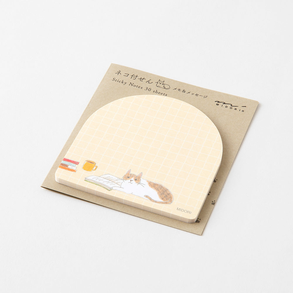 Midori Sticky Notes - Book & Cat - Image 4