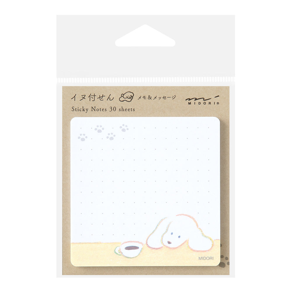 Midori Sticky Notes - Coffee & Dog - Image 2