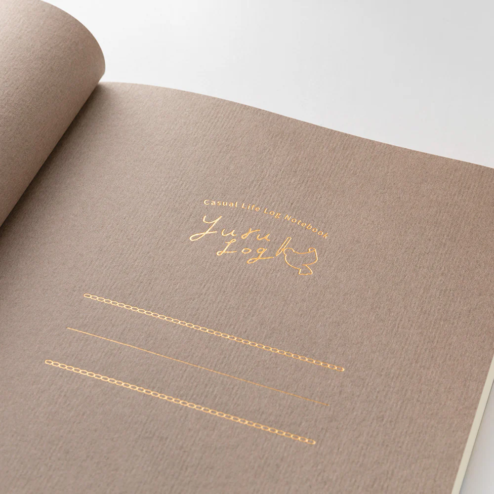 Midori Yuru Log Notebook B6 - Forest Animal - Image 8
