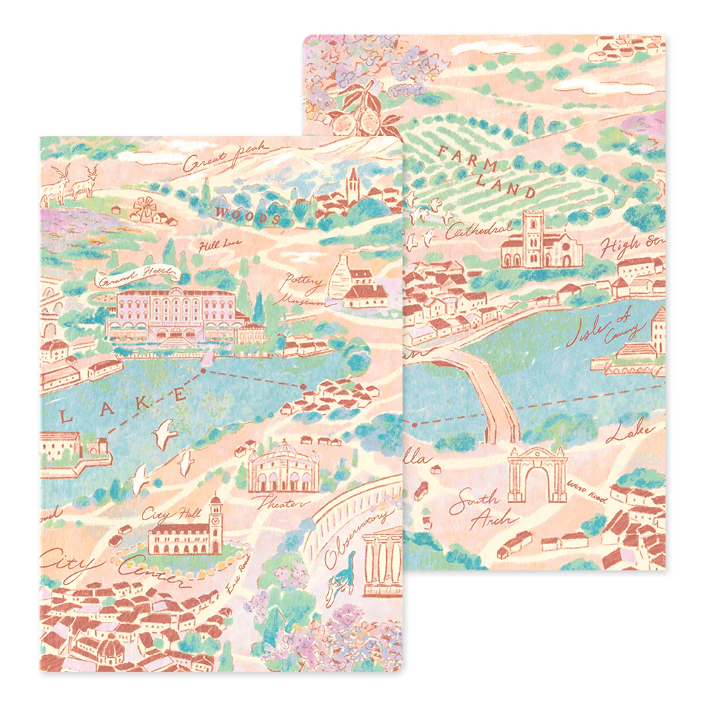 Midori Yuru Log Notebook B6 - Travel & Hotel - Image 2