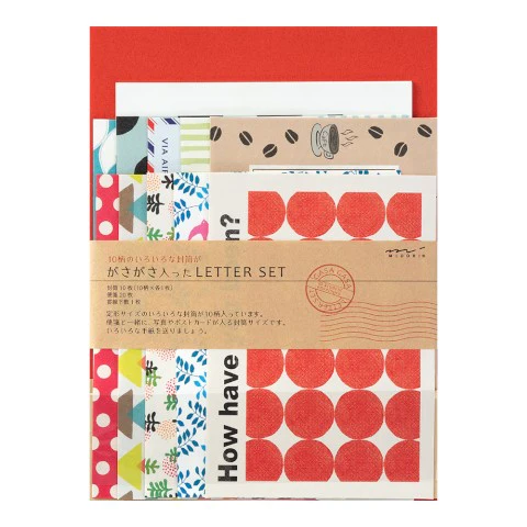 Midori Letter Set - 763 - Assorted