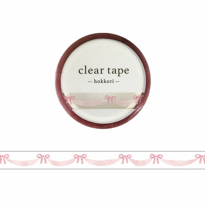 Mind Wave Hokkori Clear Masking Tape - Ribbon