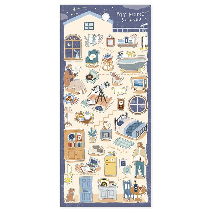 Mind Wave My Home Stickers - Starry Sky Time