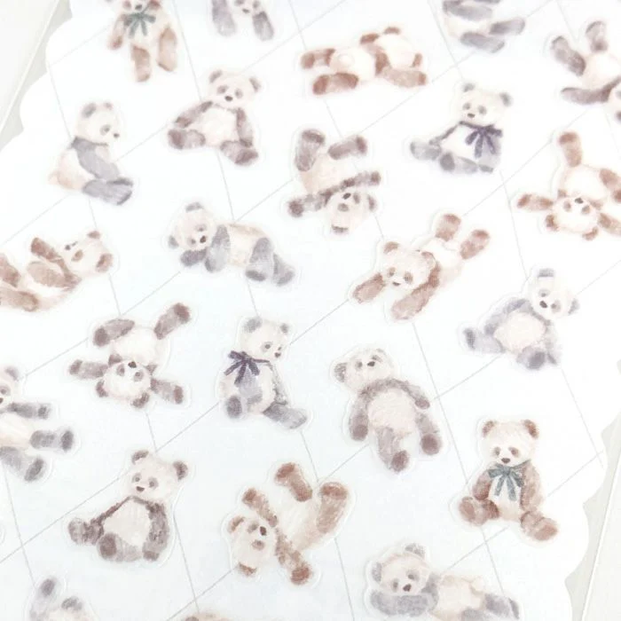 Mind Wave Plush Stickers - Panda - Image 2