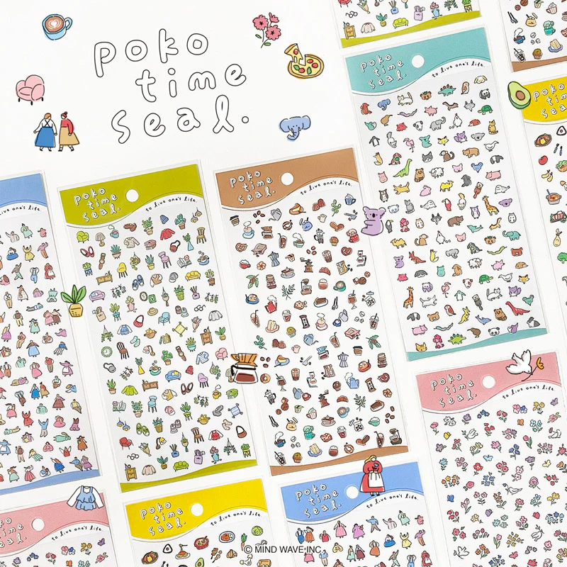 Mind Wave Poco Time Stickers - Coffee - Image 3