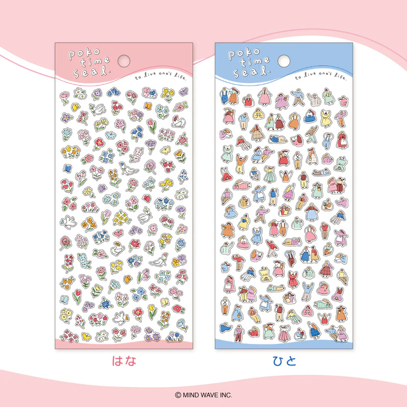 Mind Wave Poco Time Stickers - Flowers - Image 2
