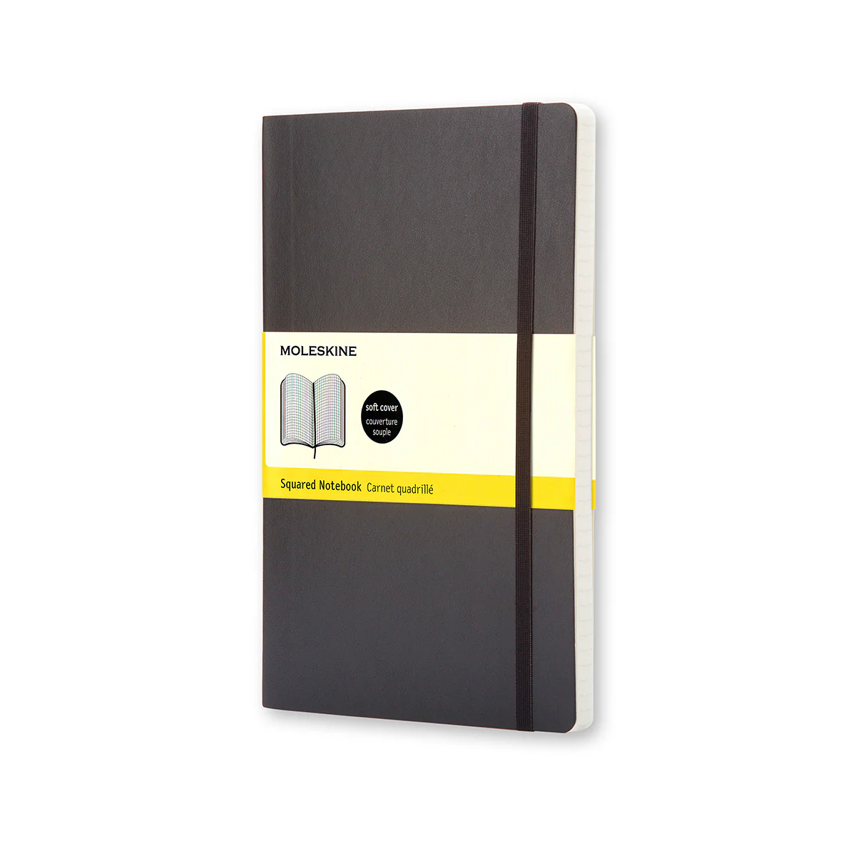 Moleskine Large Classic Soft Cover Notebook - Squared