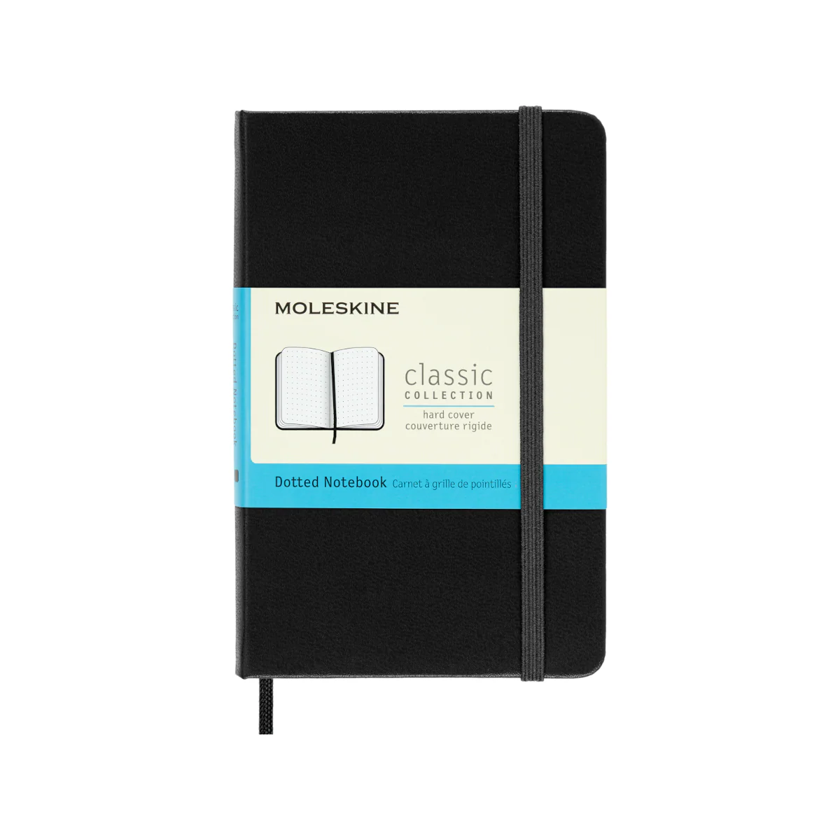 Moleskine Pocket Classic Hard Cover Notebook - Dot Grid