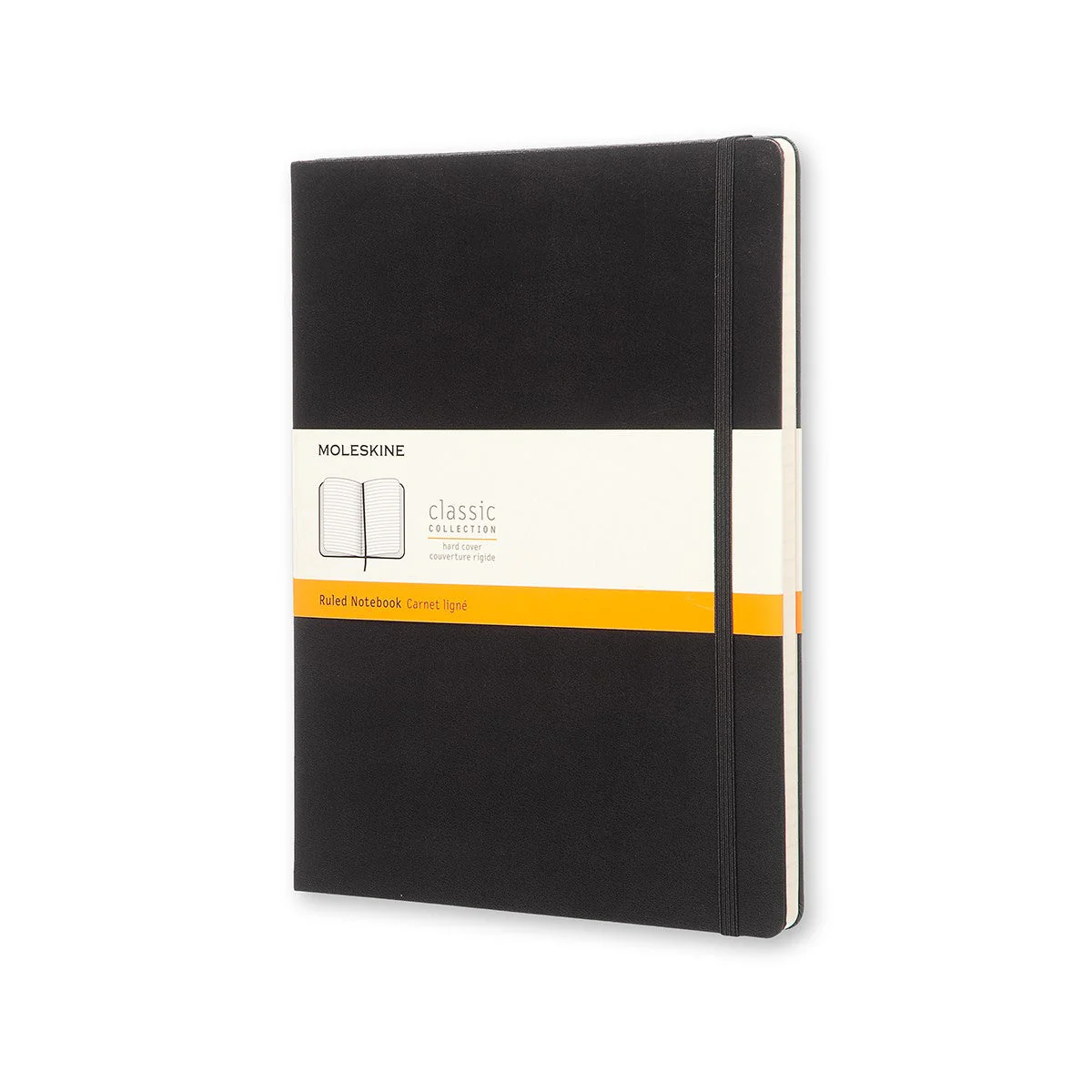 Moleskine XL Classic Hard Cover Notebook - Ruled