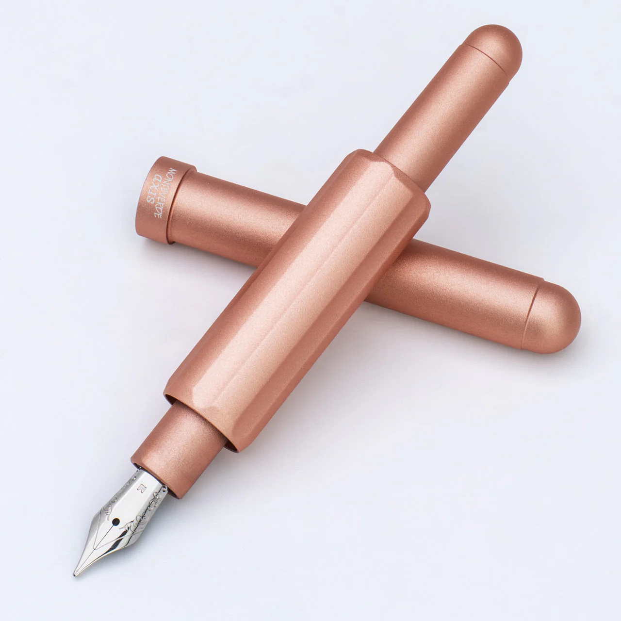 Monteverde Axis Fountain Pen - Matte Champagne - Image 4