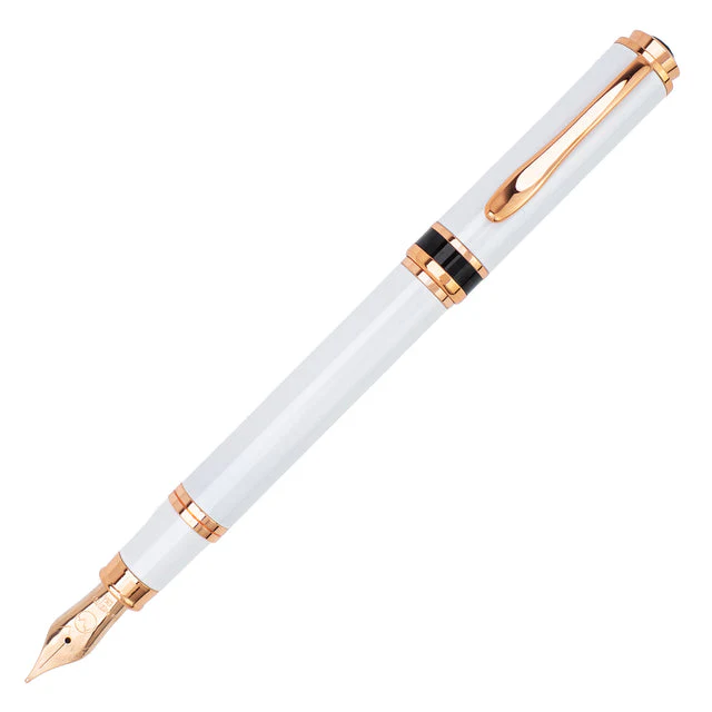 Monteverde Innova Fountain Pen - Cloud Dancer w/ Rosegold (Special Edition) - Image 4