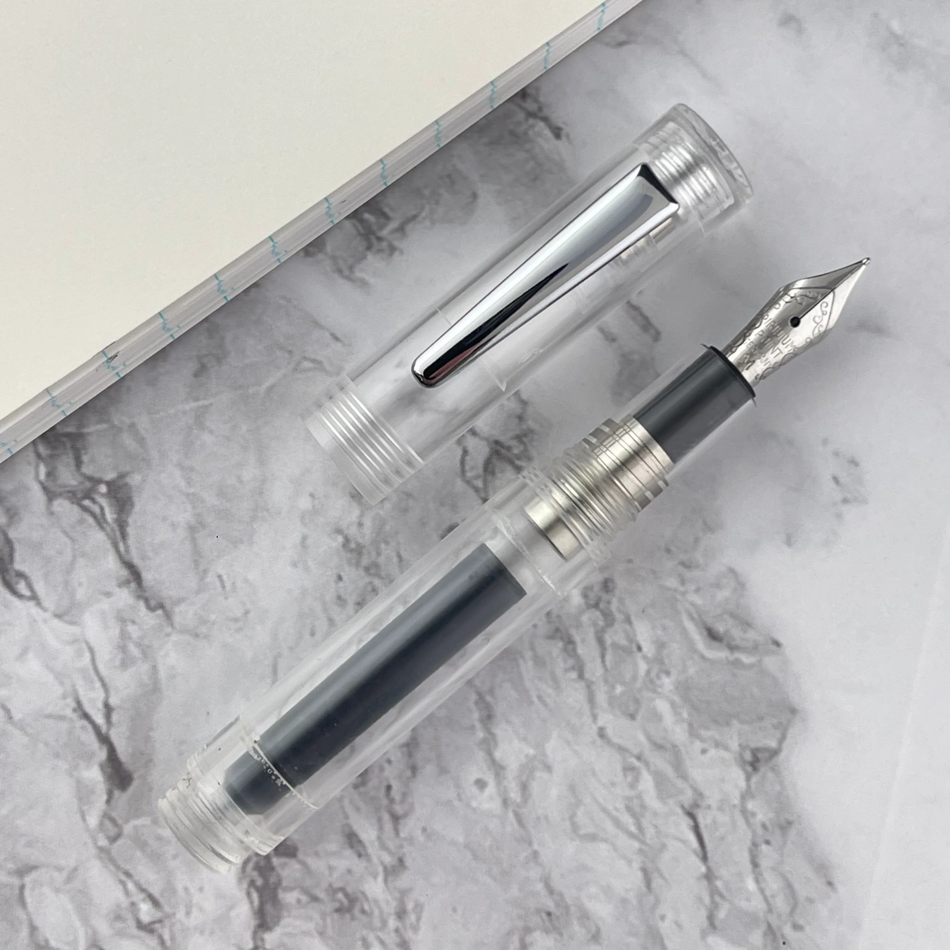 Monteverde MVP Fountain Pen - Diamond Clear - Image 2