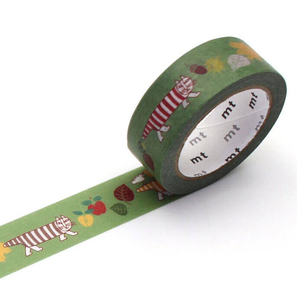 MT Washi Tape - Lisa Larson Autumn Mikey - Image 2