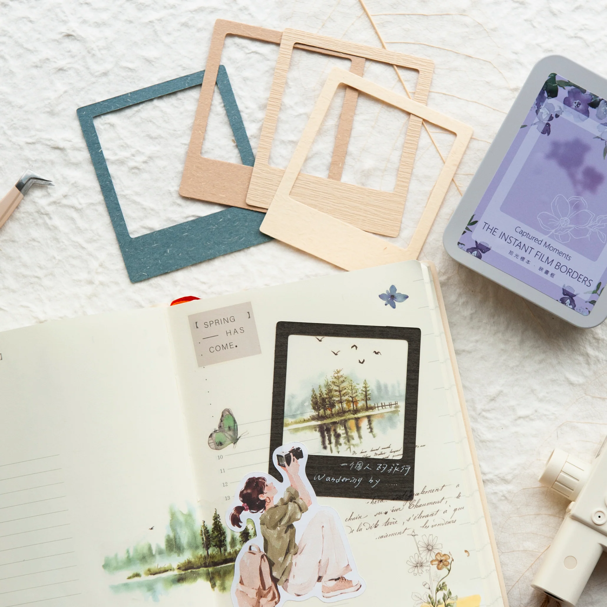 MU Journaling Die-Cut Card Series - The Instant Film Borders - Image 3