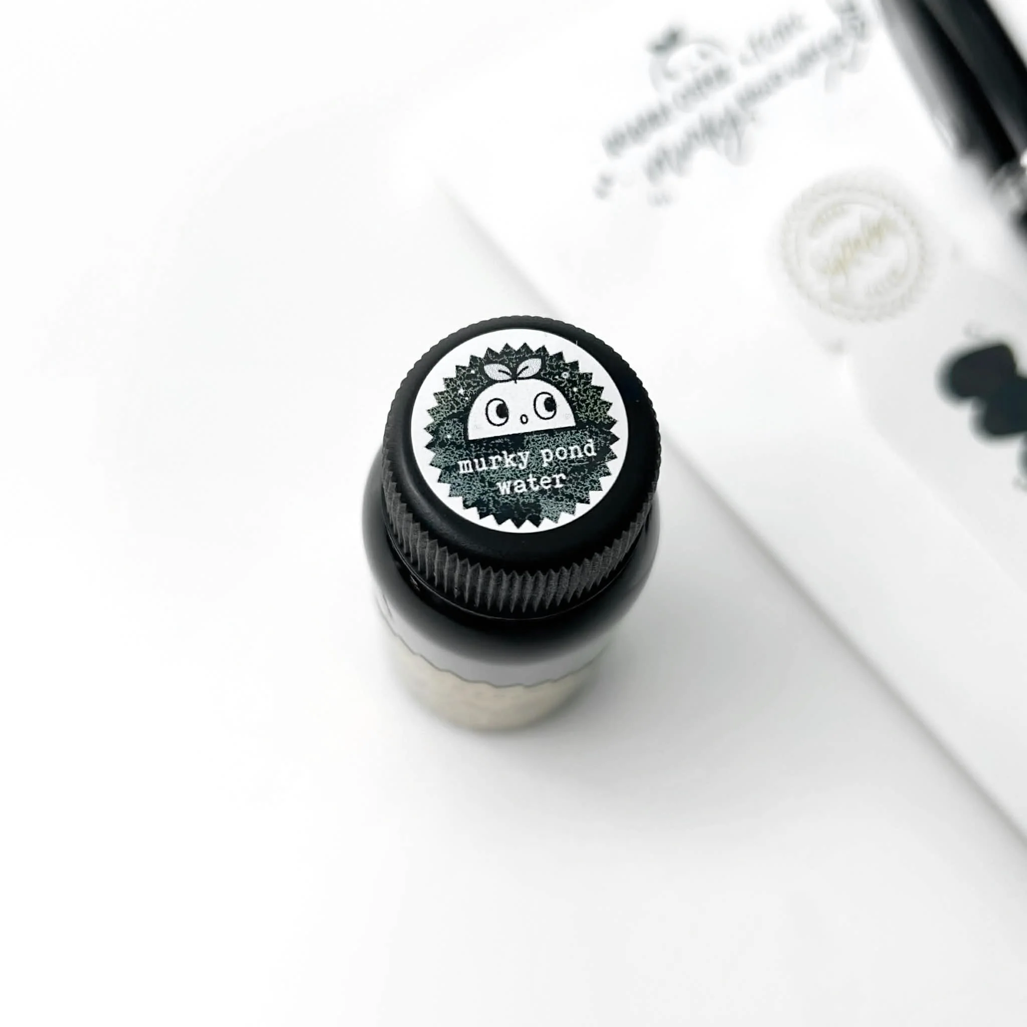 TheCoffeeMonsterzCo x Robert Oster Murky Pond Water - 50ml Bottled Ink (TheCoffeeMonsterzCo Exclusive) - Image 6