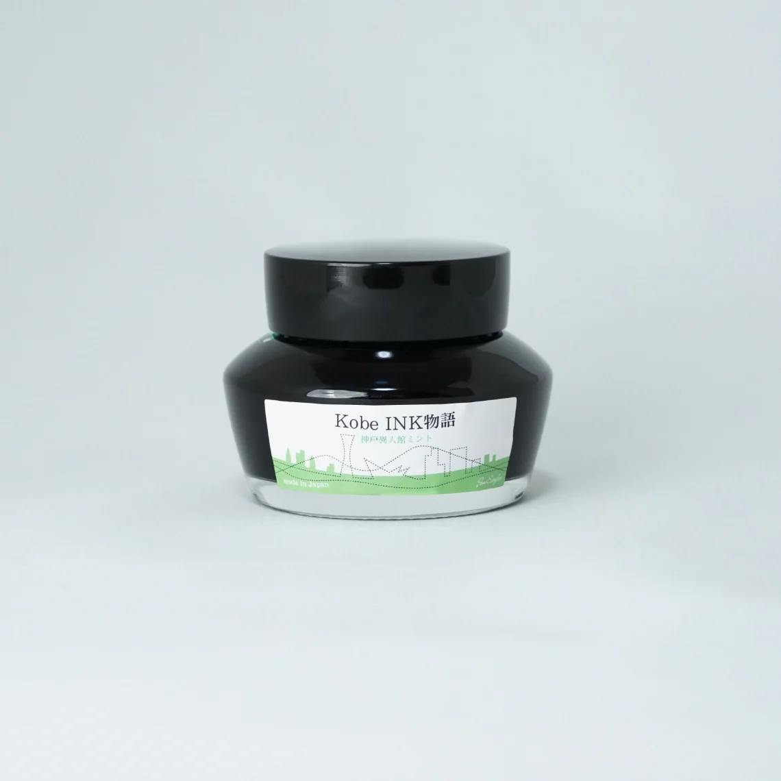Nagasawa Kobe Ink 50ml Bottled Ink - Ink Story Vol. 60 Kobe Ijinkan Mint - Image 3