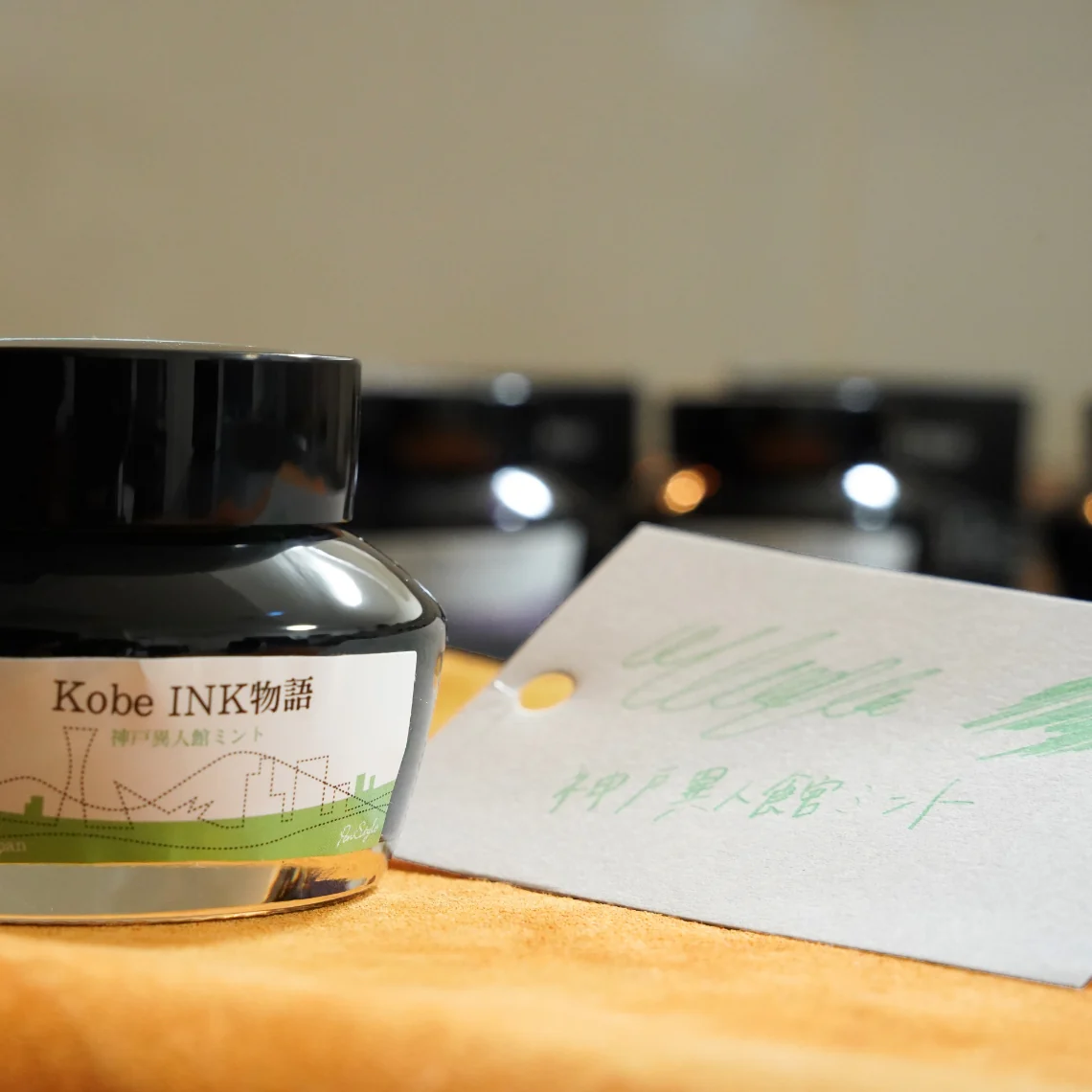 Nagasawa Kobe Ink 50ml Bottled Ink - Ink Story Vol. 60 Kobe Ijinkan Mint - Image 4