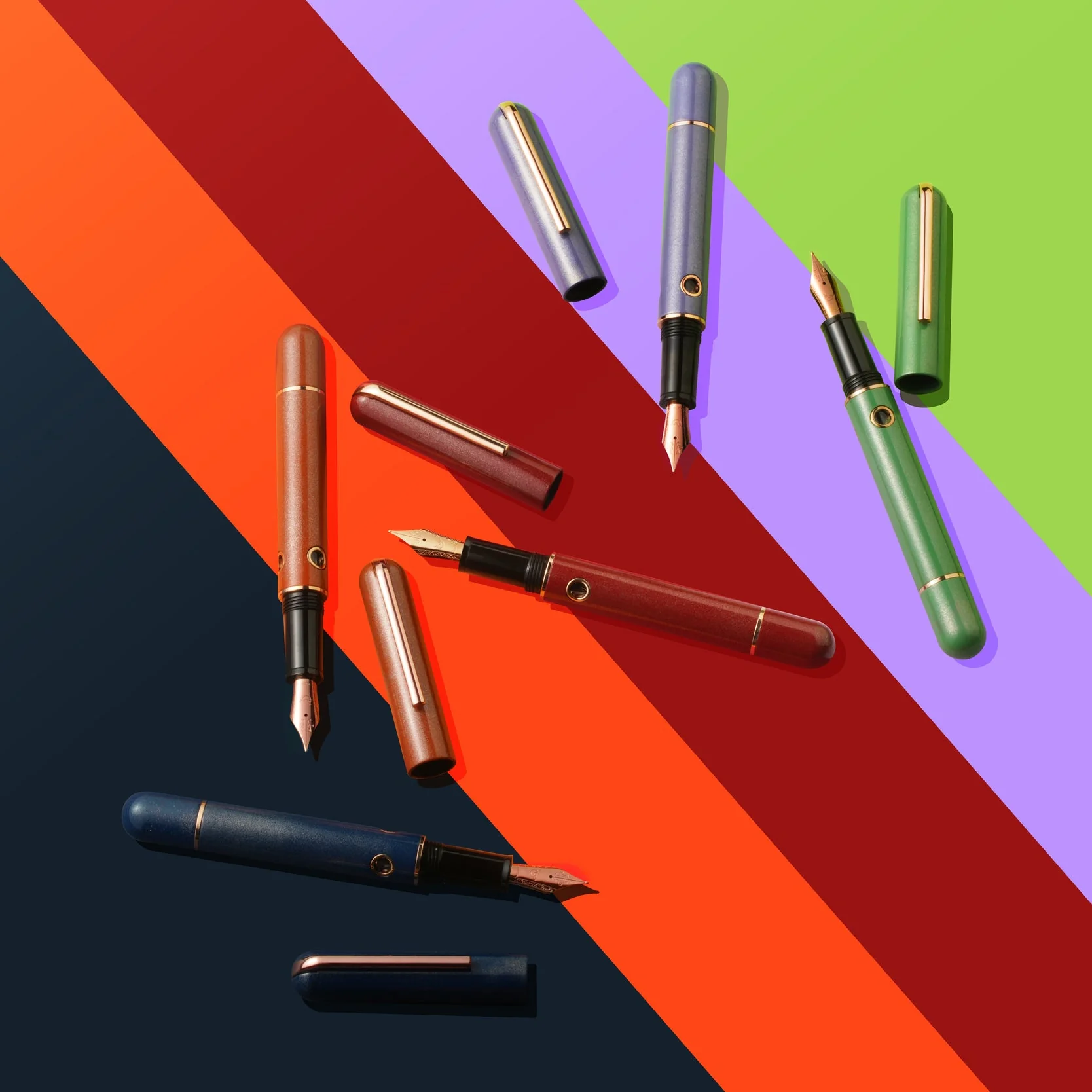 Nahvalur 365 Anniversary Roiro Fountain Pen - Copper - Image 5