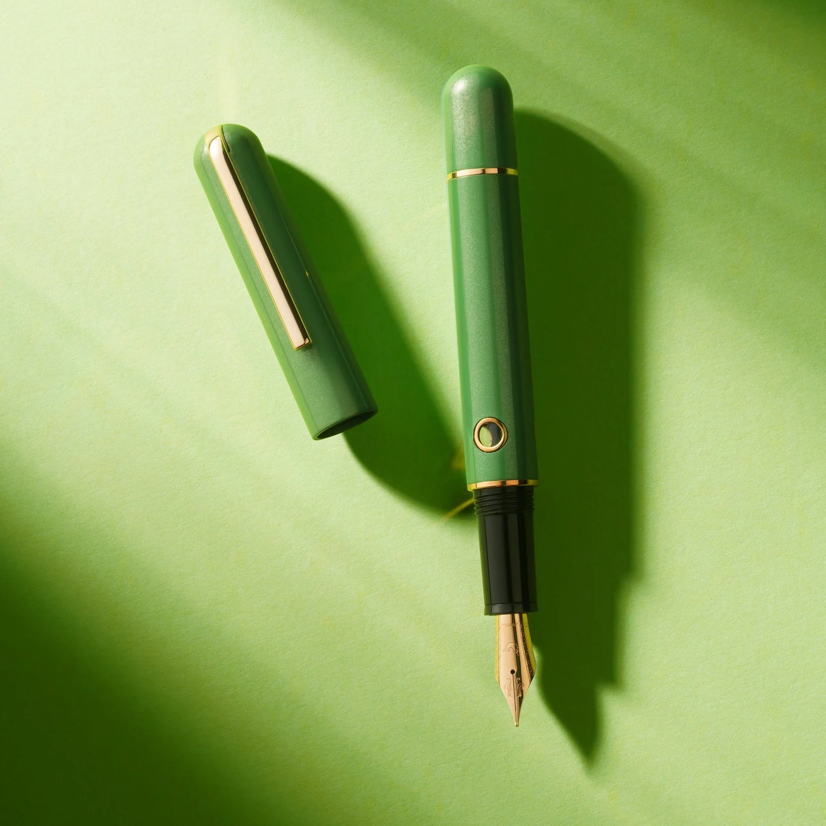 Nahvalur 365 Anniversary Roiro Fountain Pen - Jade - Image 3