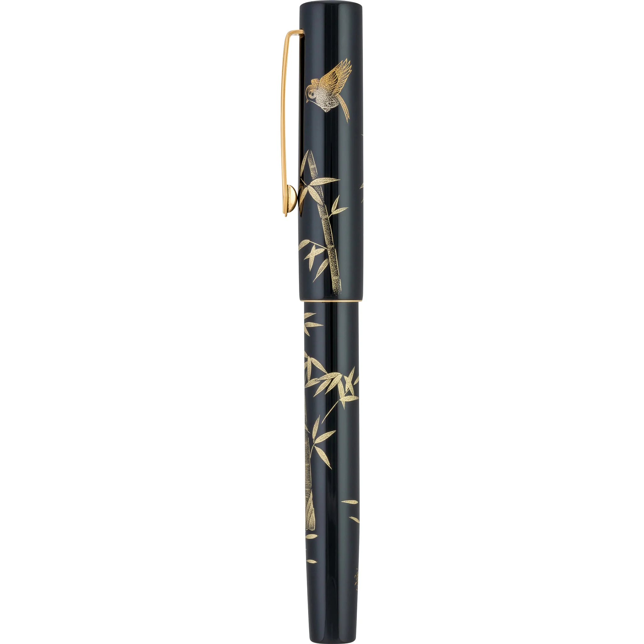 Namiki Chinkin Fountain Pen - Bamboo and Sparrow - Image 8