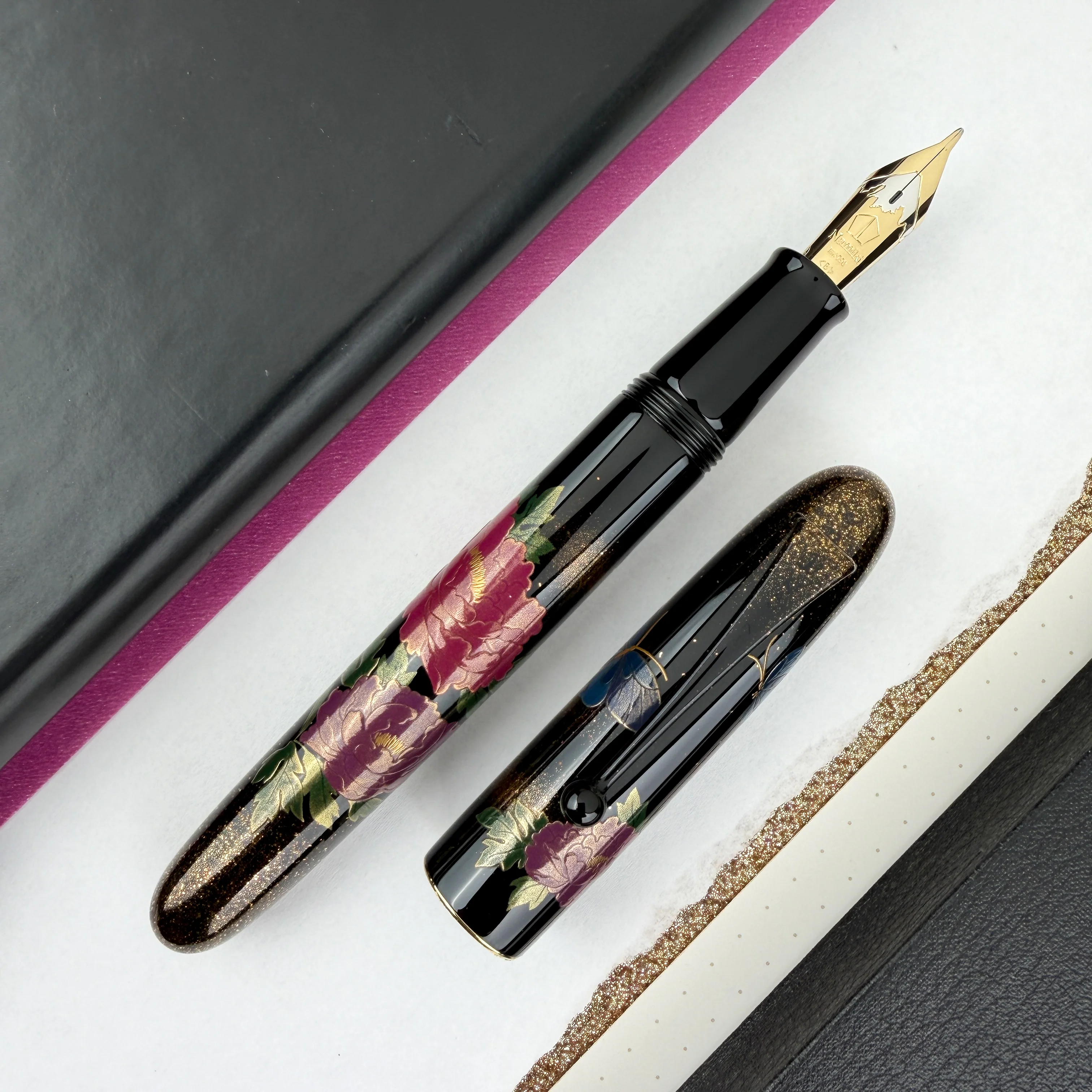 Namiki Yukari Royale Fountain Pen - Peony