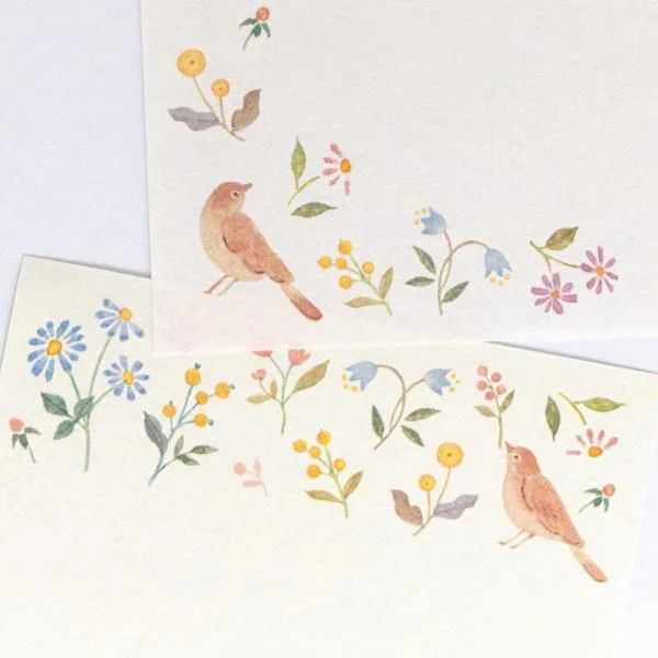 NB Awairo Memo Pad - Flowers Swaying - Image 5