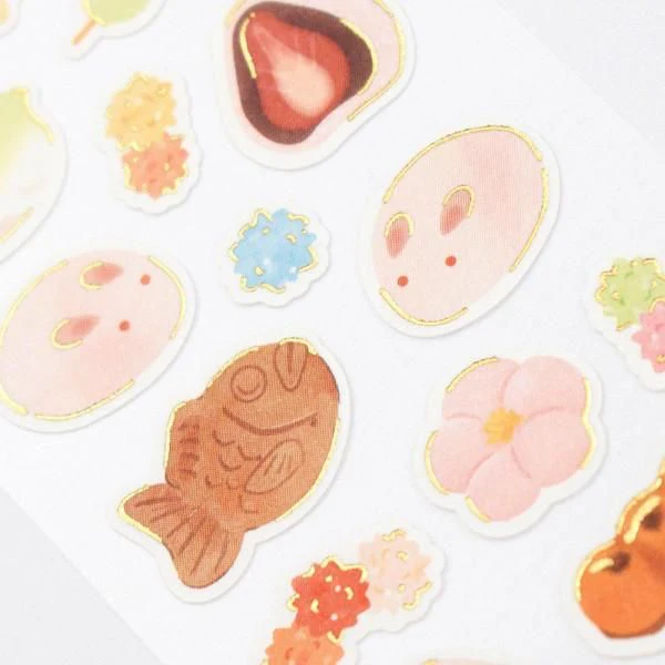 NB Japanese Style Sticker - Fluffy Japanese Sweets - Image 3