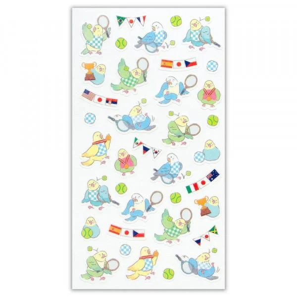 NB Large Sports Sticker Sheet - Tennis - Image 2