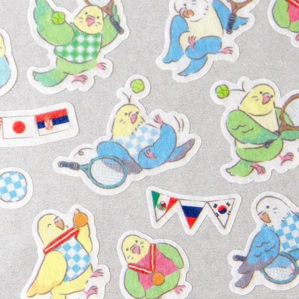 NB Large Sports Sticker Sheet - Tennis - Image 3