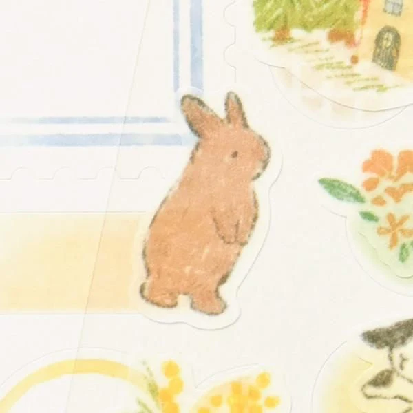 NB Large Stickers - Deco Time - Rabbit - Image 4