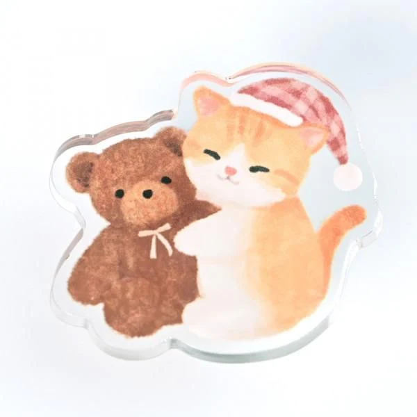 NB Mattari Animals 2-Way Clip - Kitten - Image 2