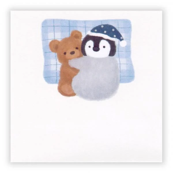 NB Mattari Animals Night Sticky Notes - Penguin - Image 3