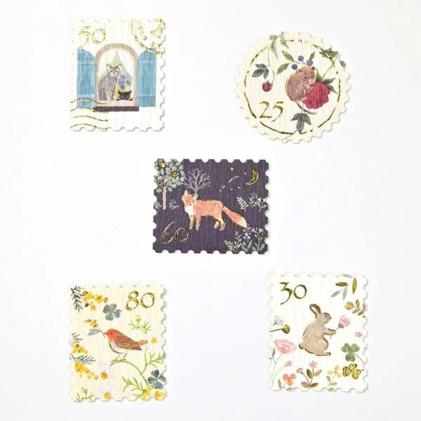 NB Stamp Flake Stickers - Animals - Image 2