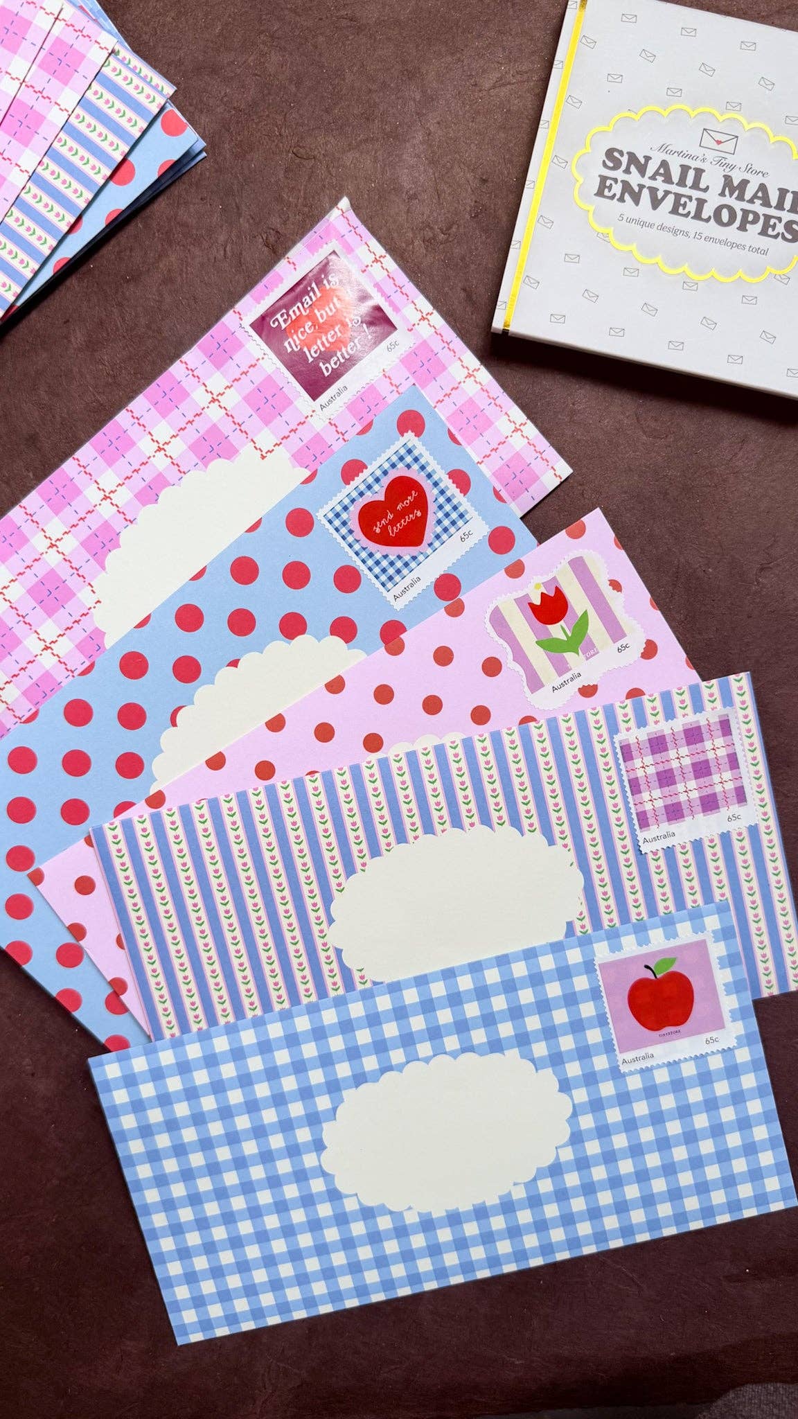 TINYSTORE Snail Mail 15x Envelope Set - Image 5