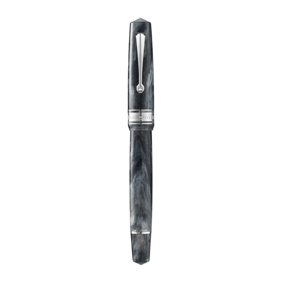 Omas Bologna Fountain Pen - Grigio Luminoso - Image 3
