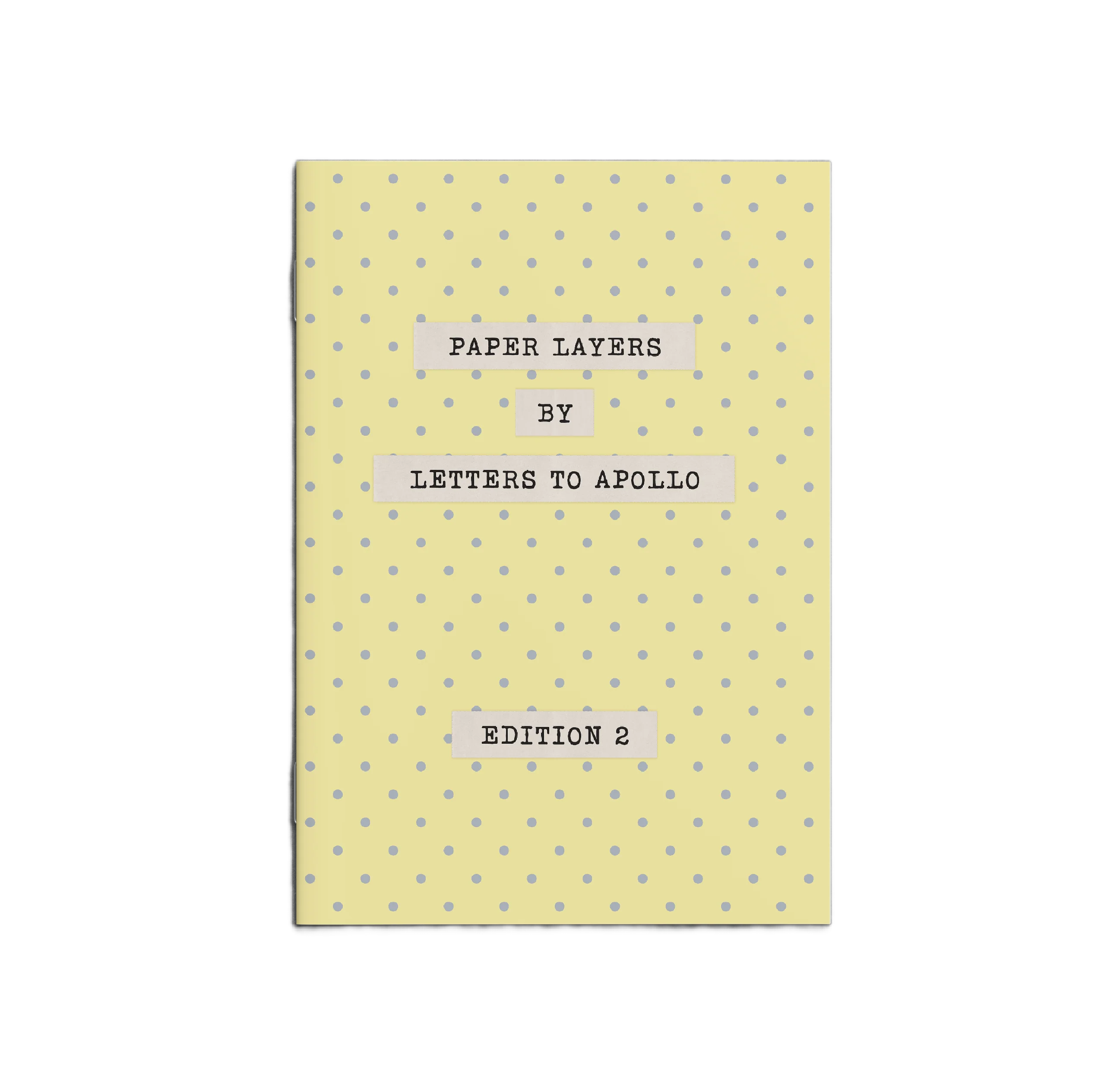 Letters to Apollo - Paper Layers Booklet - Edition 2
