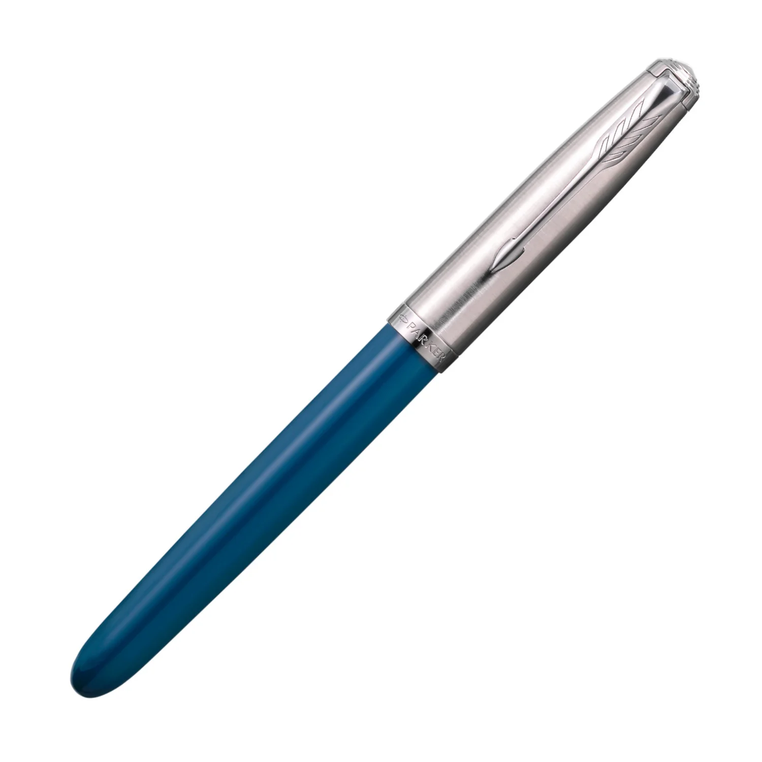 Parker 51 Fountain Pen - Teal Blue - Image 5