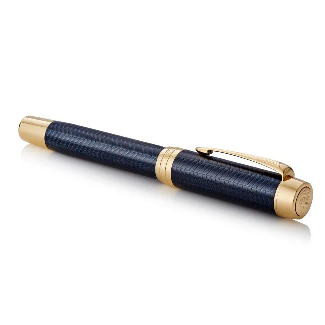 Parker Duofold Prestige Fountain Pen - Blue Chevron - Image 5