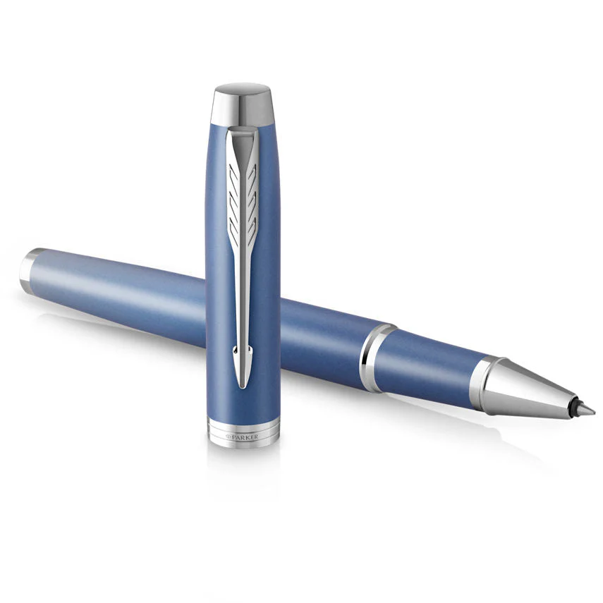 Parker IM Ritual Rollerball Pen - Peaceful Blue - Image 2