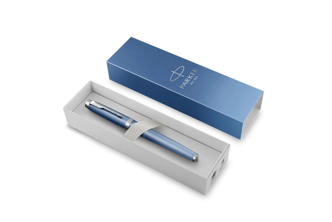 Parker IM Ritual Rollerball Pen - Peaceful Blue - Image 3