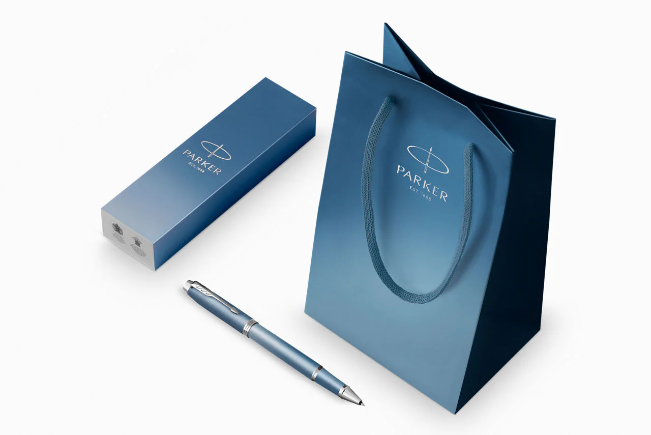 Parker IM Ritual Rollerball Pen - Peaceful Blue - Image 6