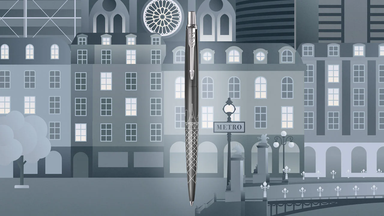 Parker Jotter Global Icons Ballpoint Pen - Paris (Special Edition) - Image 7