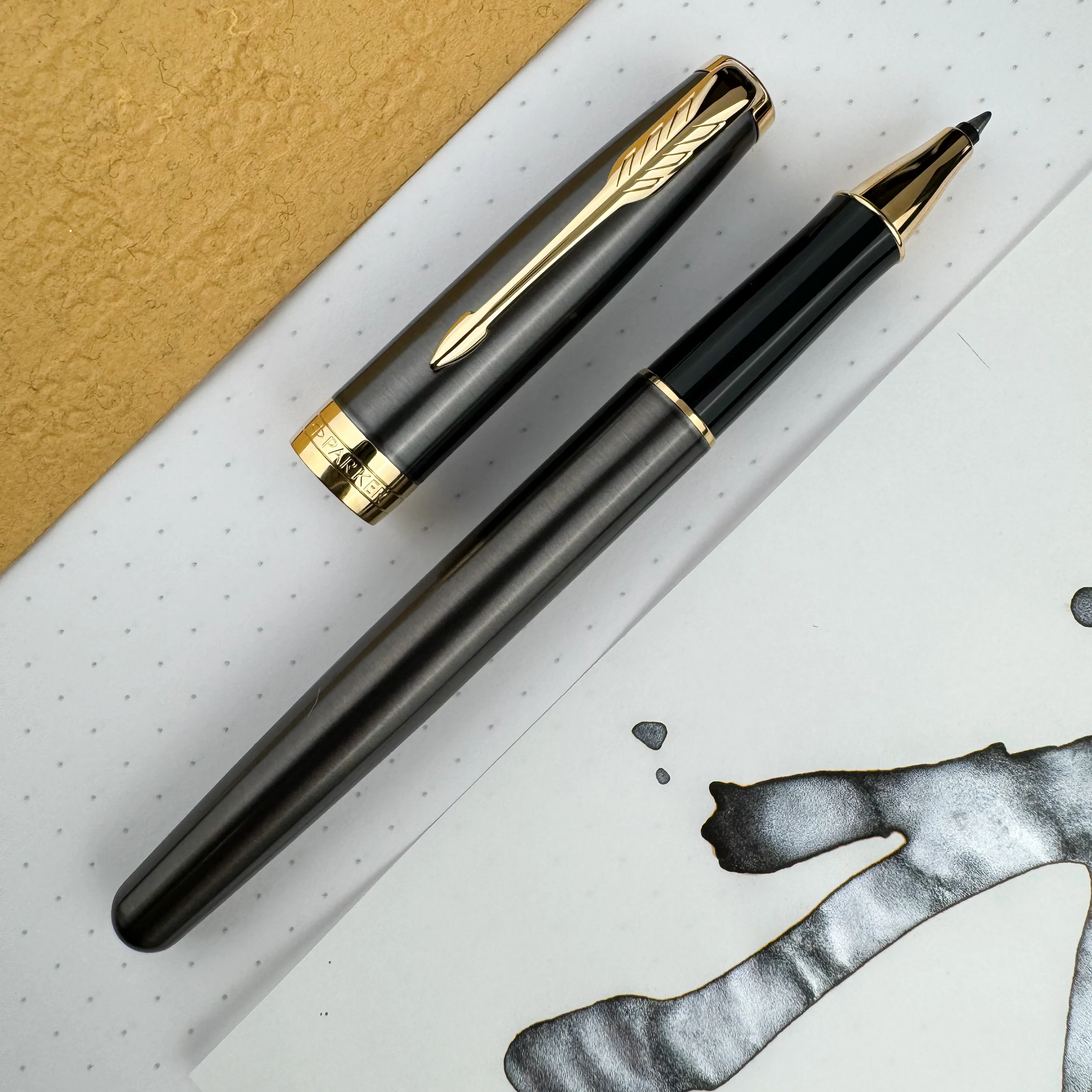 Parker Sonnet Rollerball Pen - Grey - Image 2
