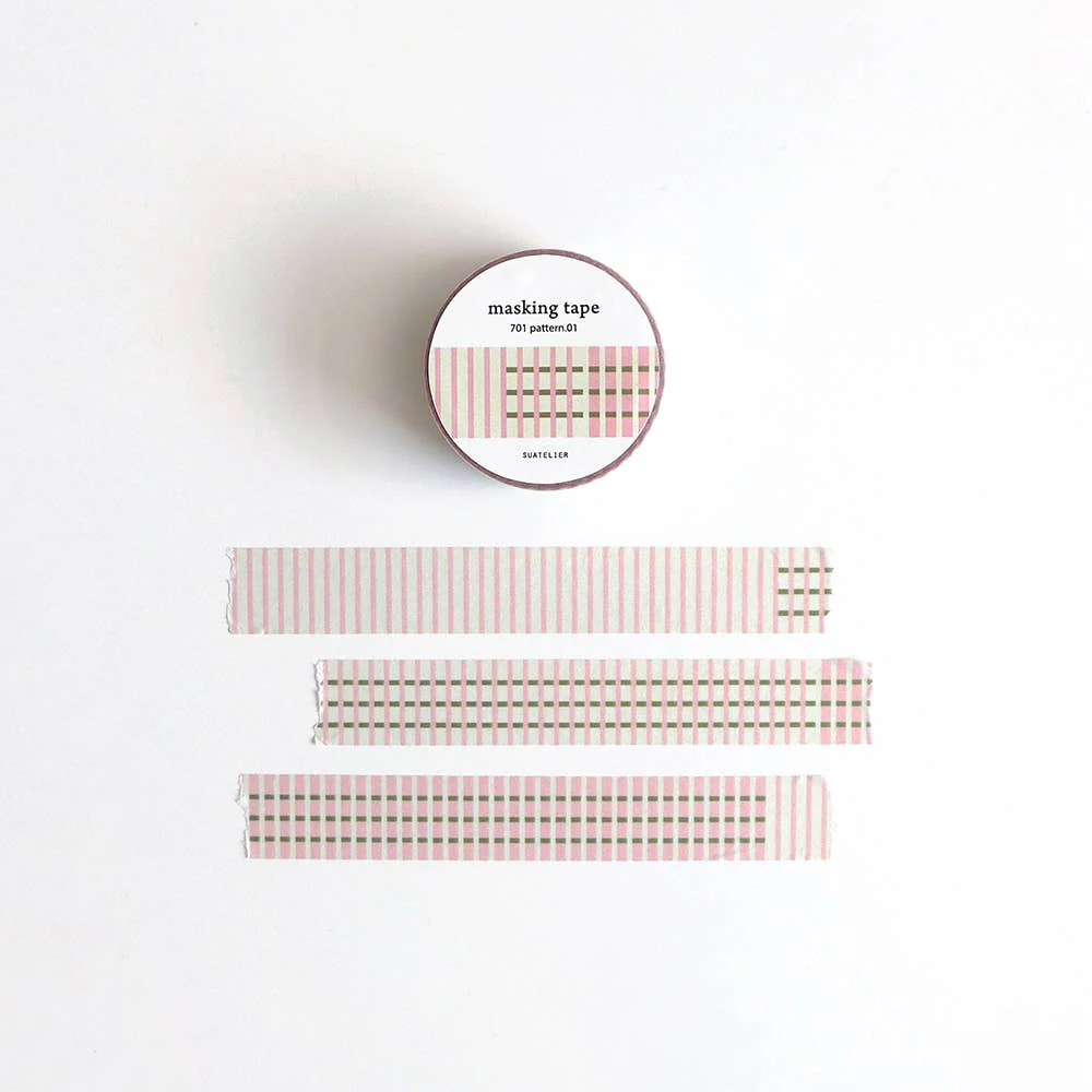 Suatelier Design Washi Tape - Pattern.01