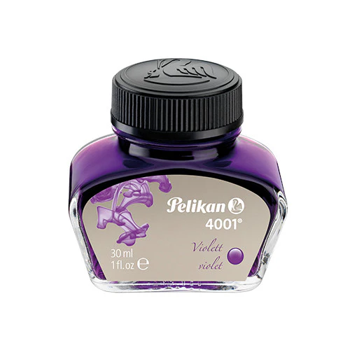 Pelikan 4001 Violet - 30ml Bottled Ink - Image 2