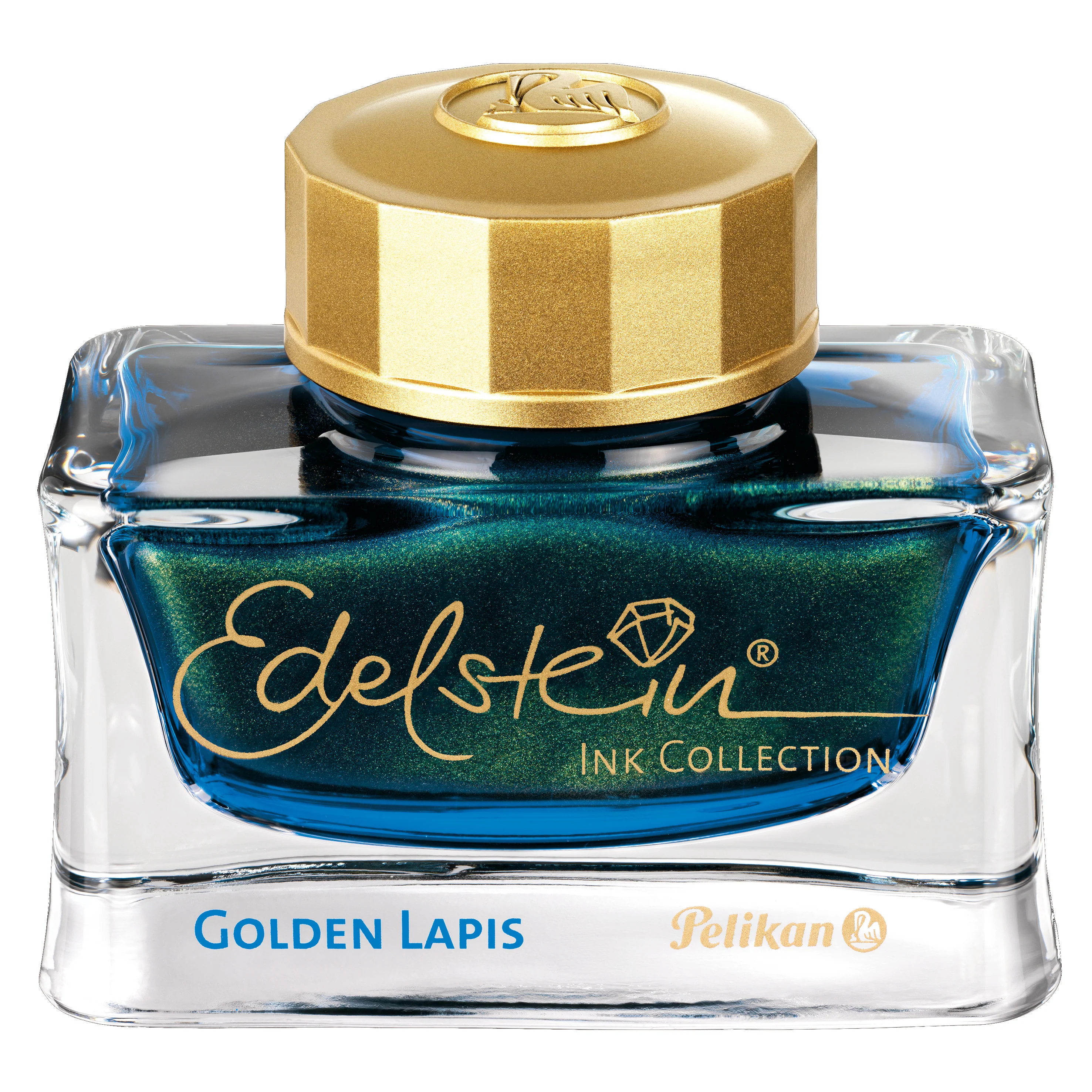 Pelikan Edelstein Golden Lapis - 50ml Bottled Ink (Special Edition) - Image 4
