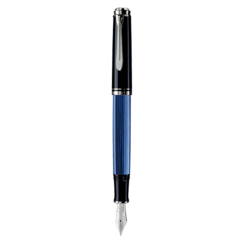 Pelikan Souveran M805 Fountain Pen - Black Blue - Image 3